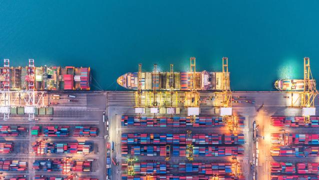 التفتيش البحري والمواد الأولية