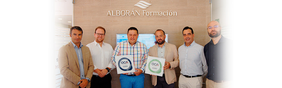 Reconocimiento al buen hacer y el crecimiento de Alborán Formación